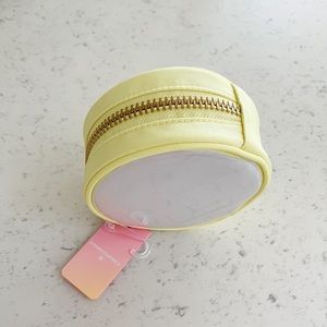 Stoney Clover Lane X Target yellow mini circle pouch